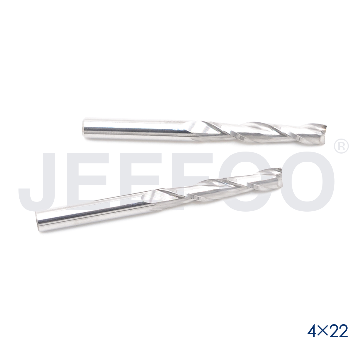 4x22 double flute CNC cutting tool