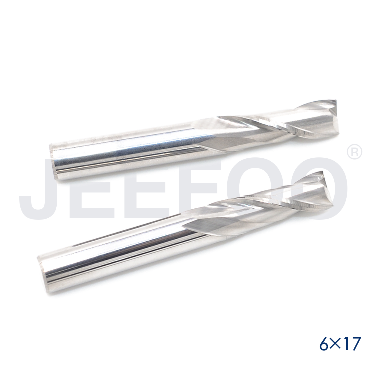 6x17 double flute CNC cutting tool