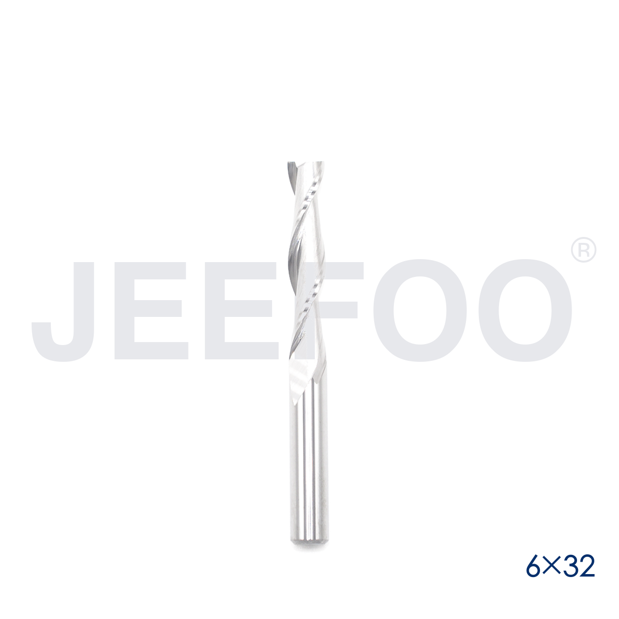 6x32 Two Spiral Flute Bits solid carbide end mill