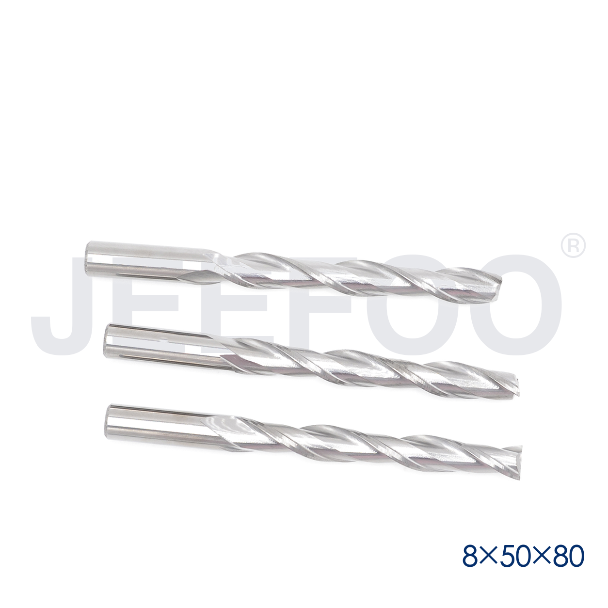 8x50Hx80L double flute CNC cutting tool