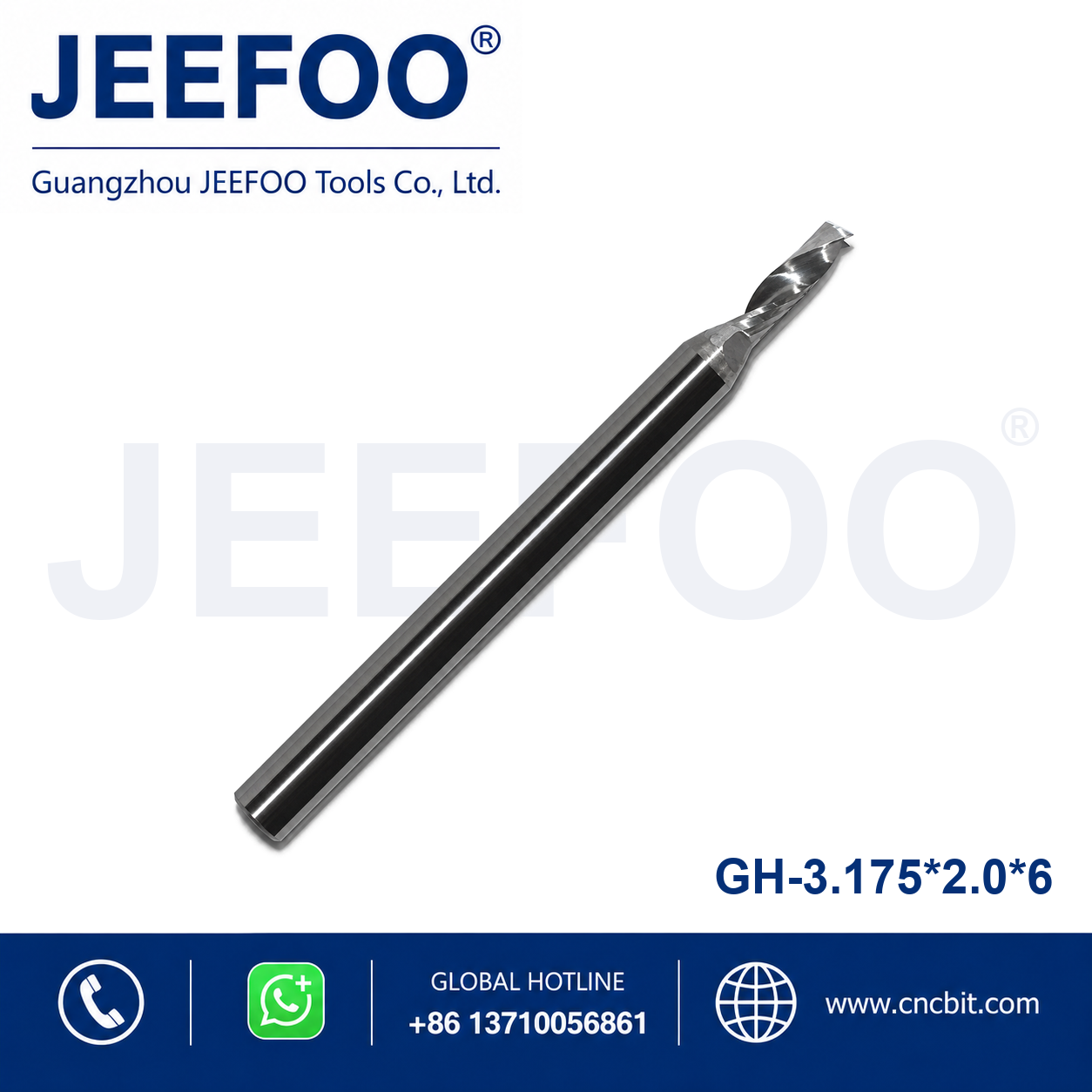 One Spiral Flute Bits
