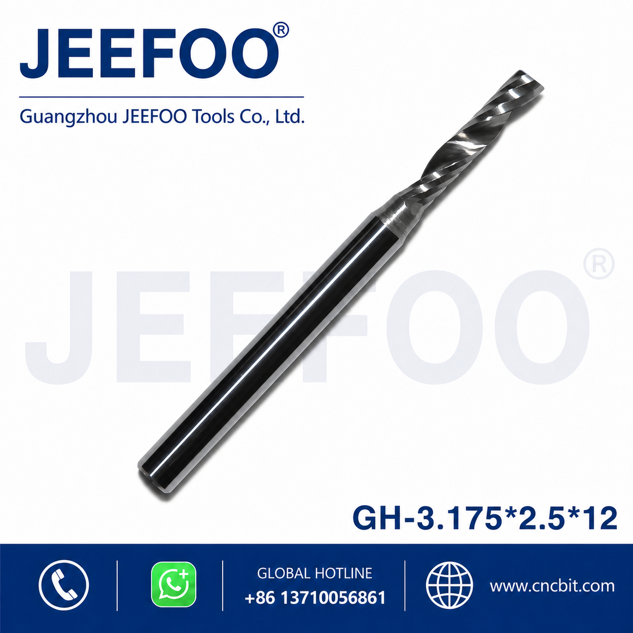 One Spiral Flute Bits
