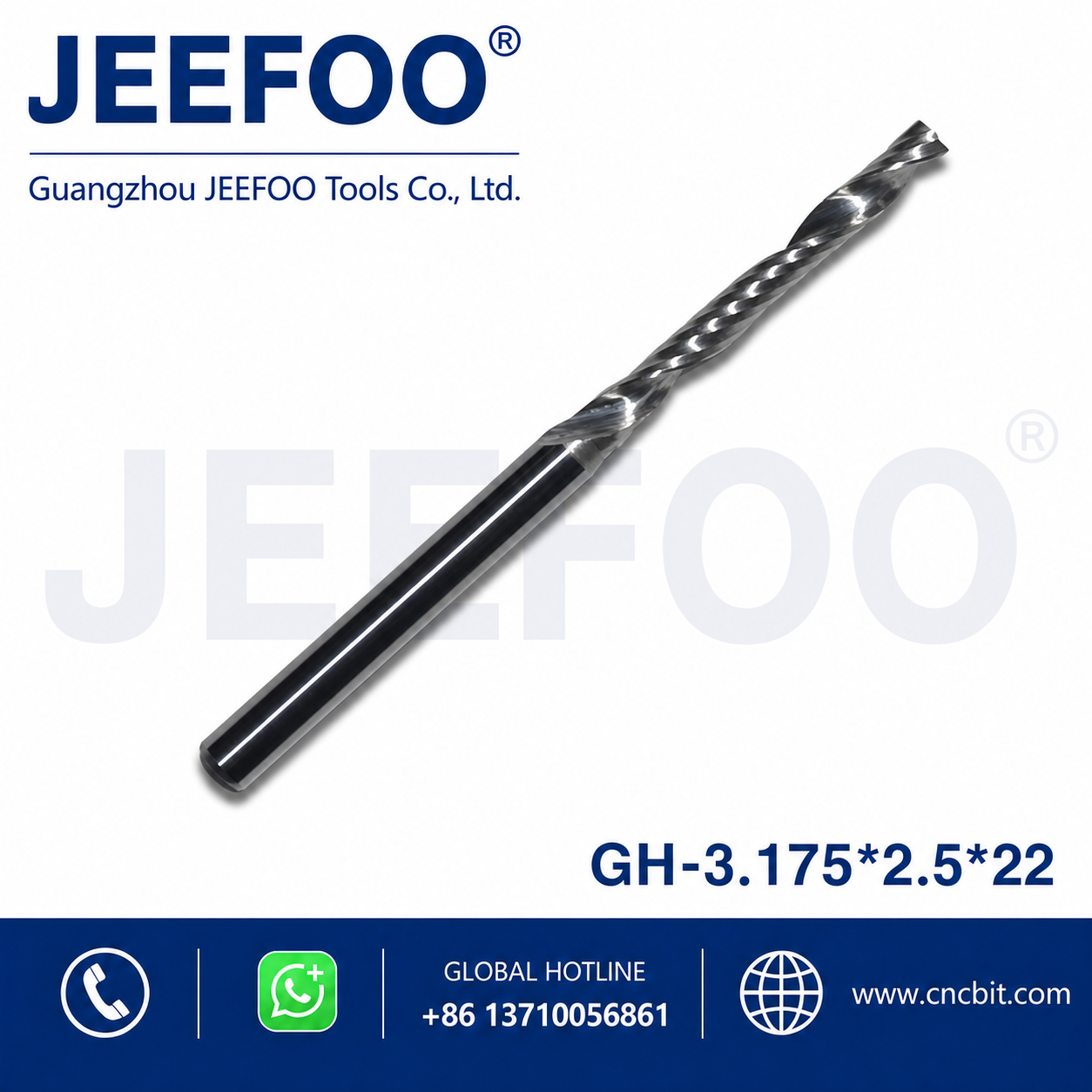 One Spiral Flute Bits