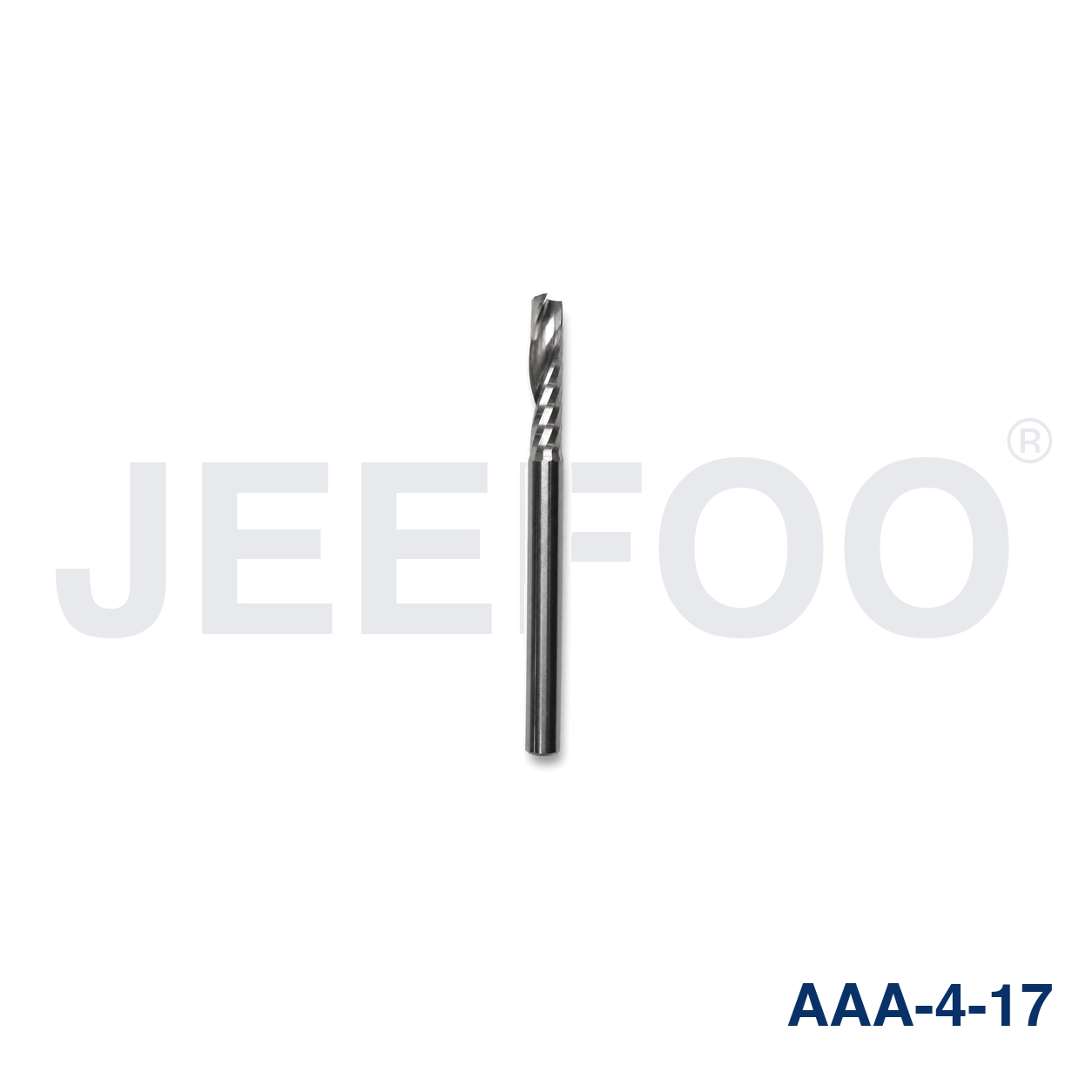 4x17 AAA single spiral flute CNC router bit detail A