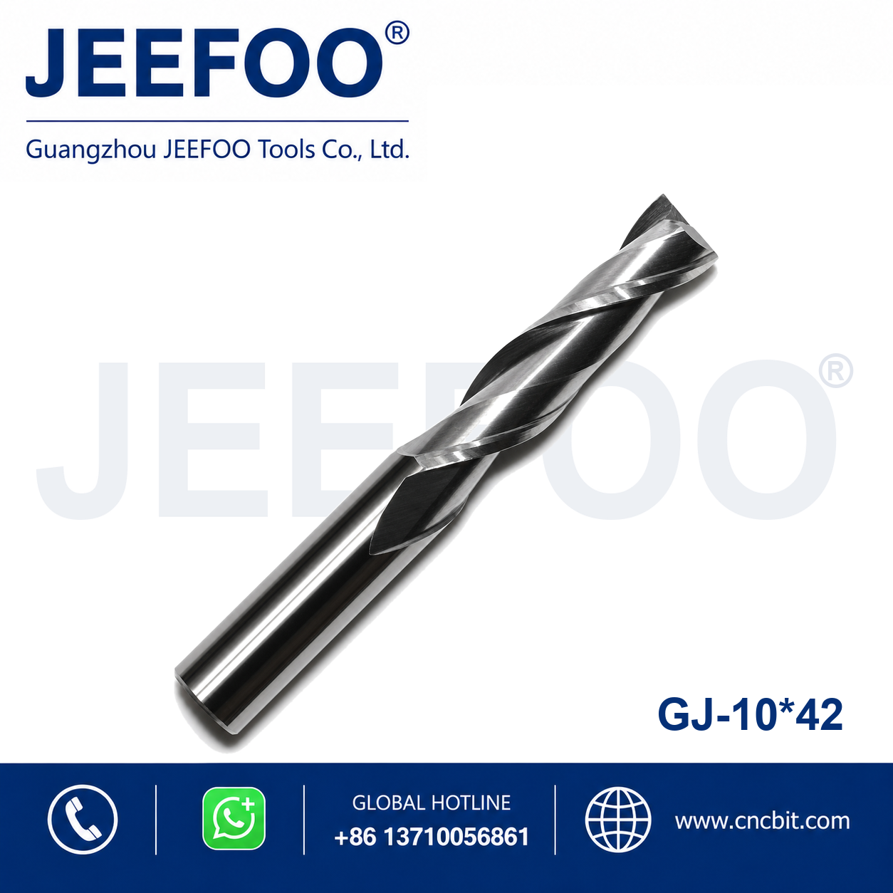 10x42 Two Spiral Flute Bits CNC router cutter