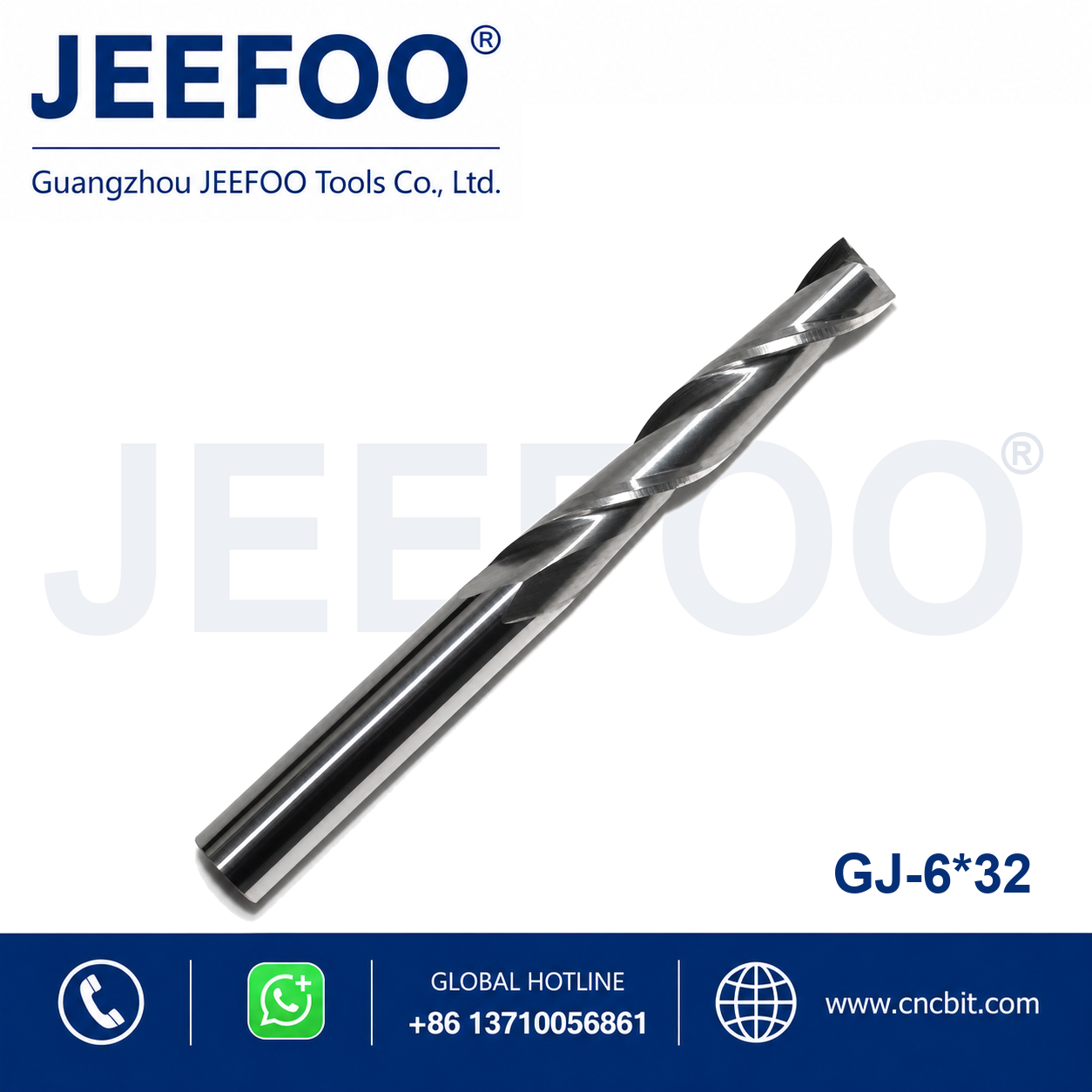 6x32 Two Spiral Flute Bits CNC router cutter
