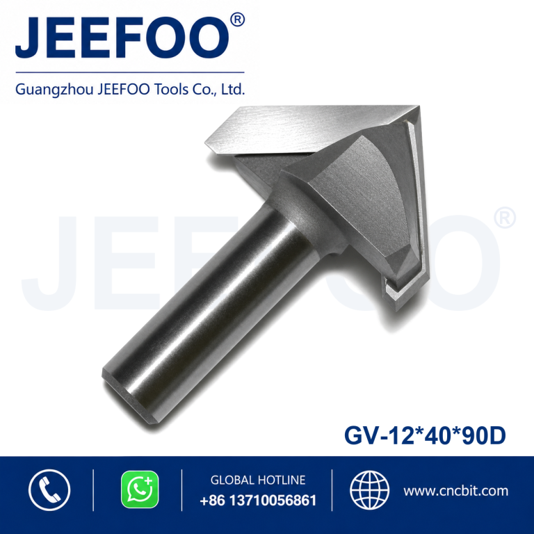 12x40x90D 3D V Groove Engraving Bits for CNC Woodworking product image