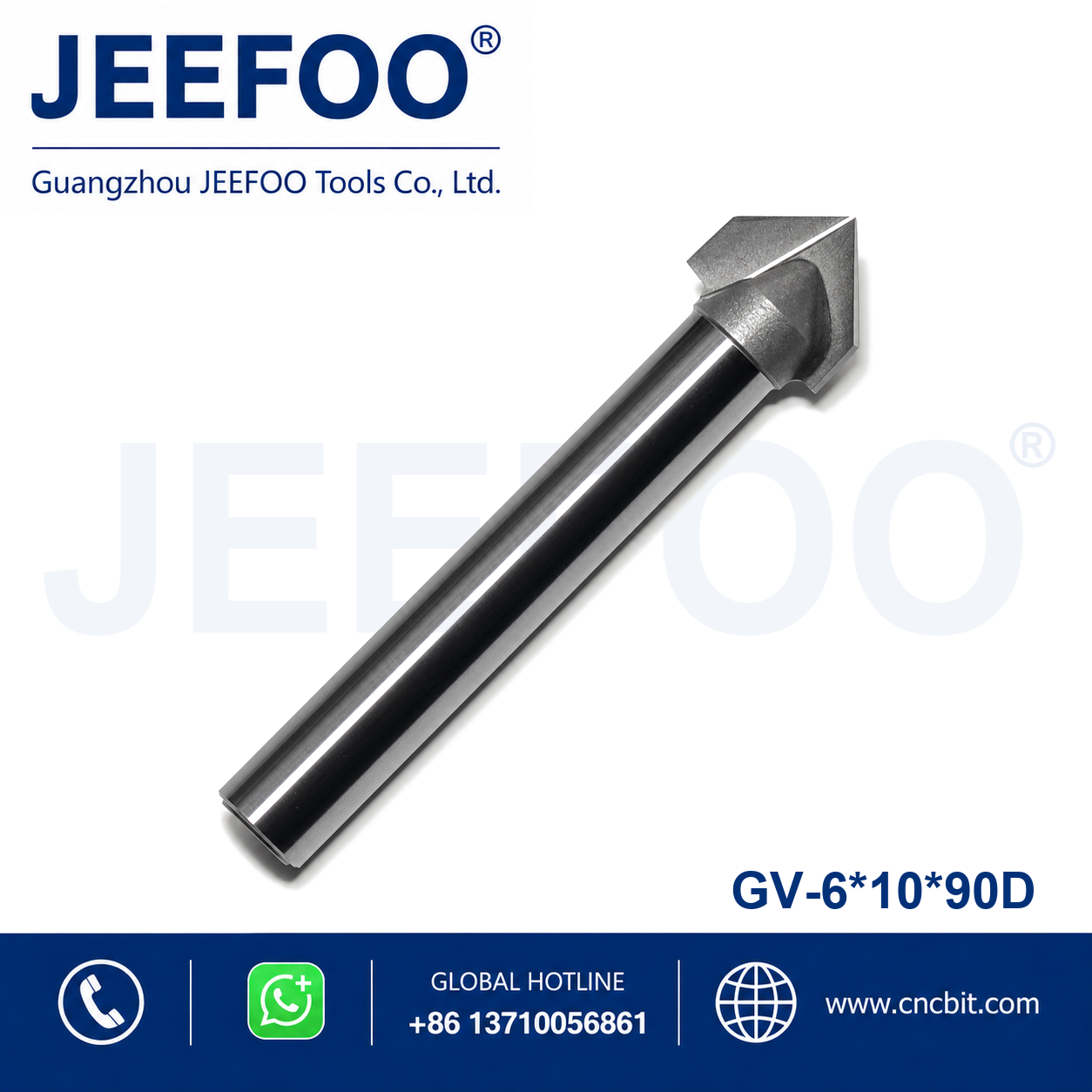 6x10x90D 3D V Groove Engraving Bits