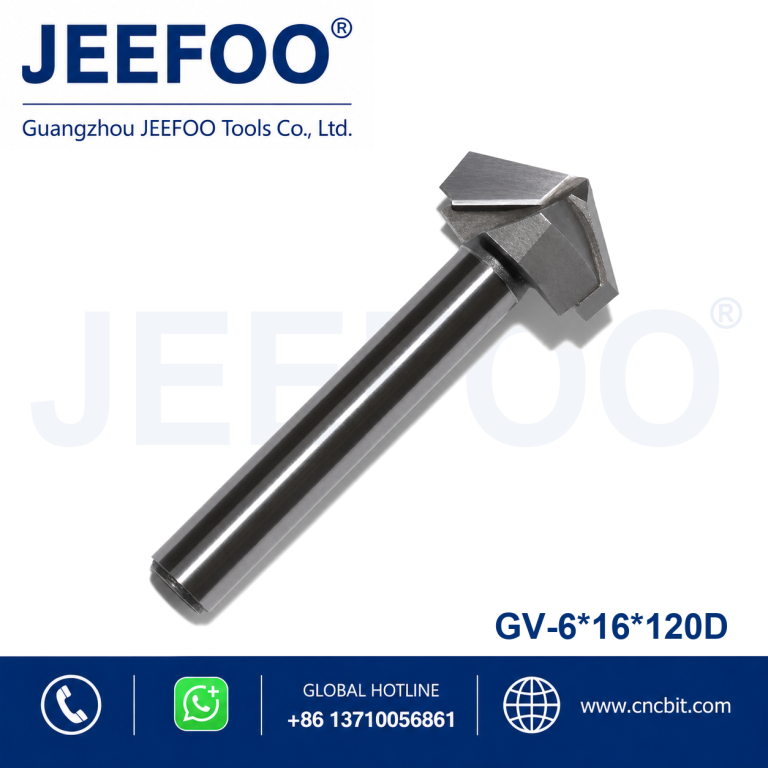6x16x120D 3D V Groove Engraving Bits for CNC Woodworking product image