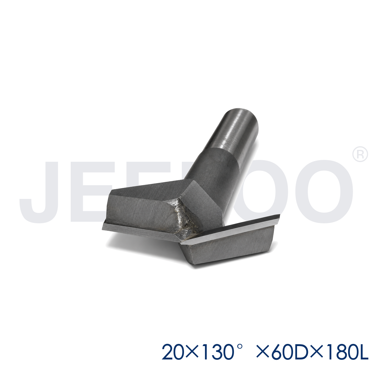 20x130Dx60Dx180L woodworking V groove router bit detail