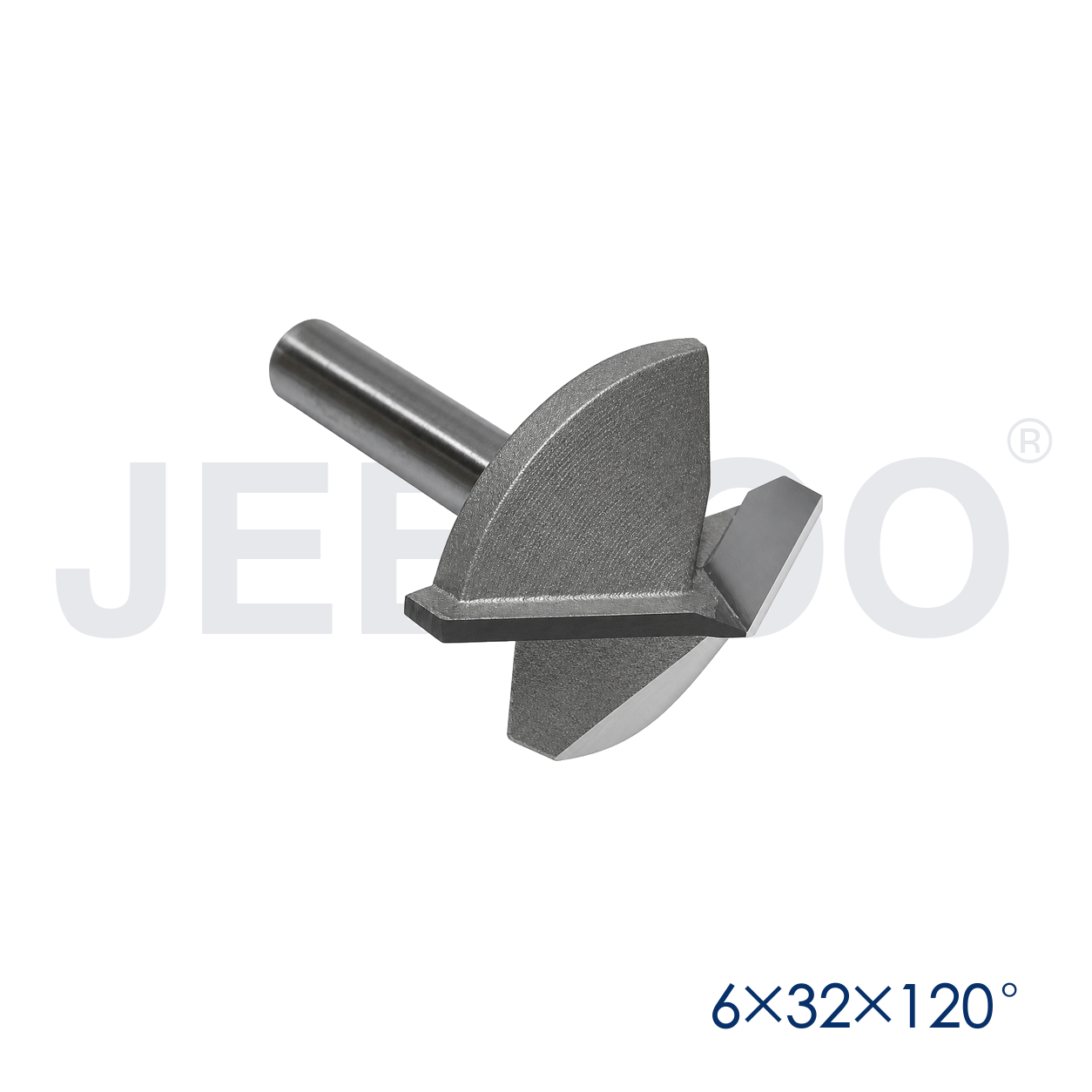 6x32x120D woodworking V groove router bit detail