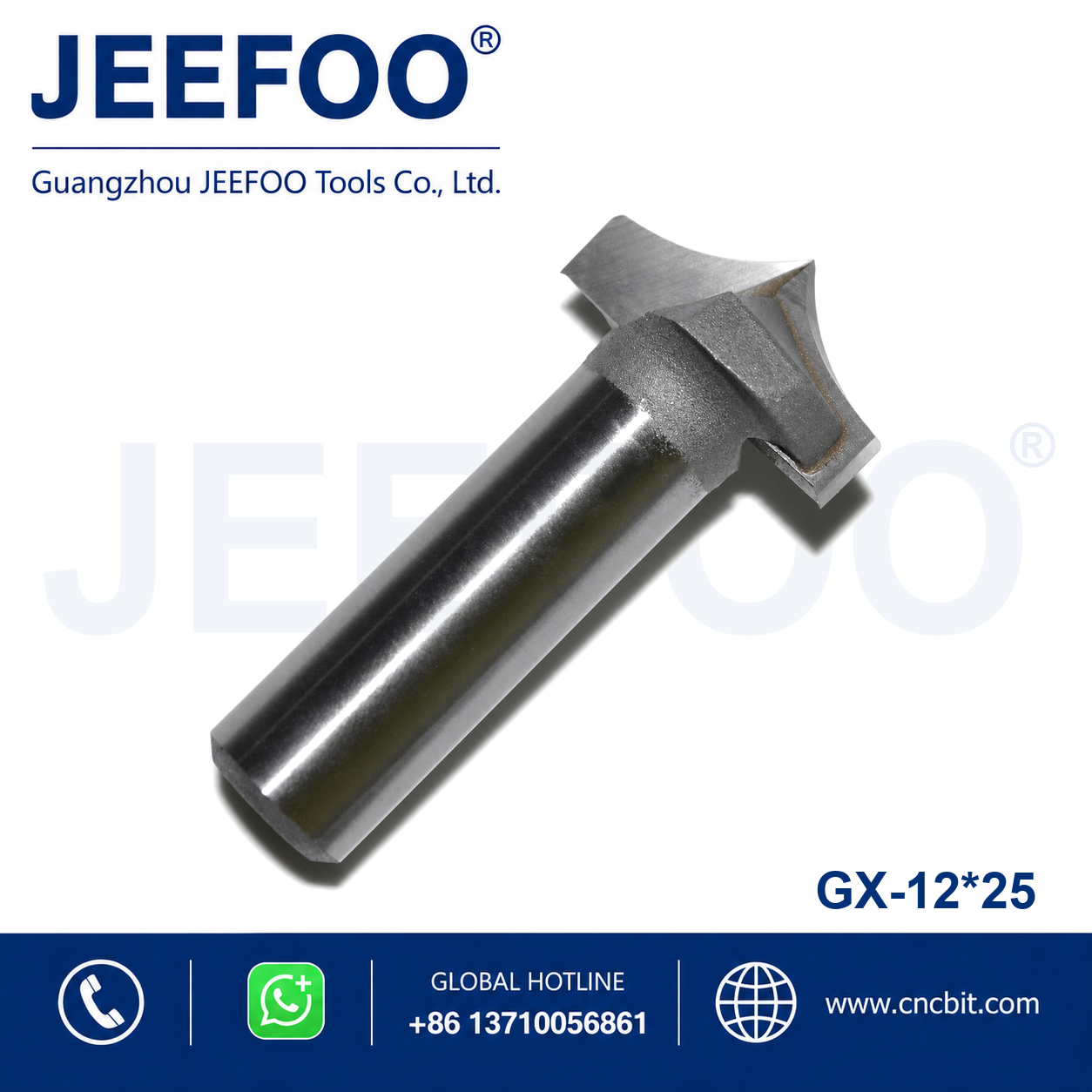 12x25 Tungsten Carbide Needle Nose Cutter for CNC woodworking