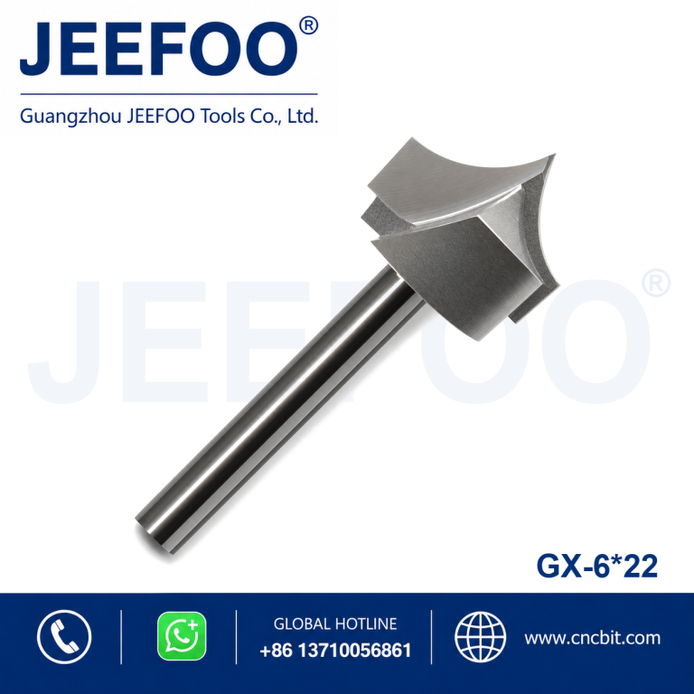6x22 Tungsten Carbide Needle Nose Cutter for CNC Woodworking product image