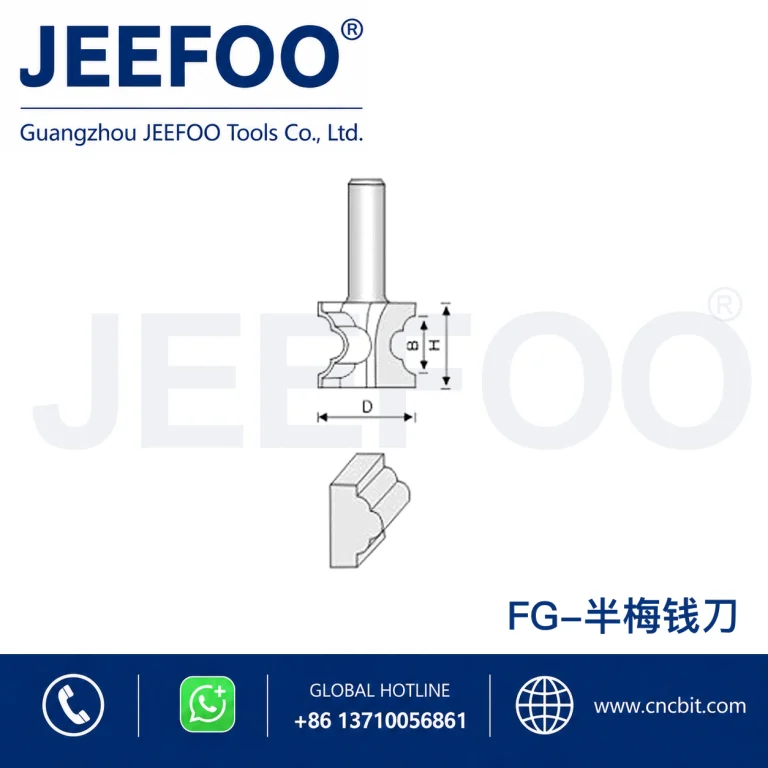 FG Convex Half-Round Cutter product image
