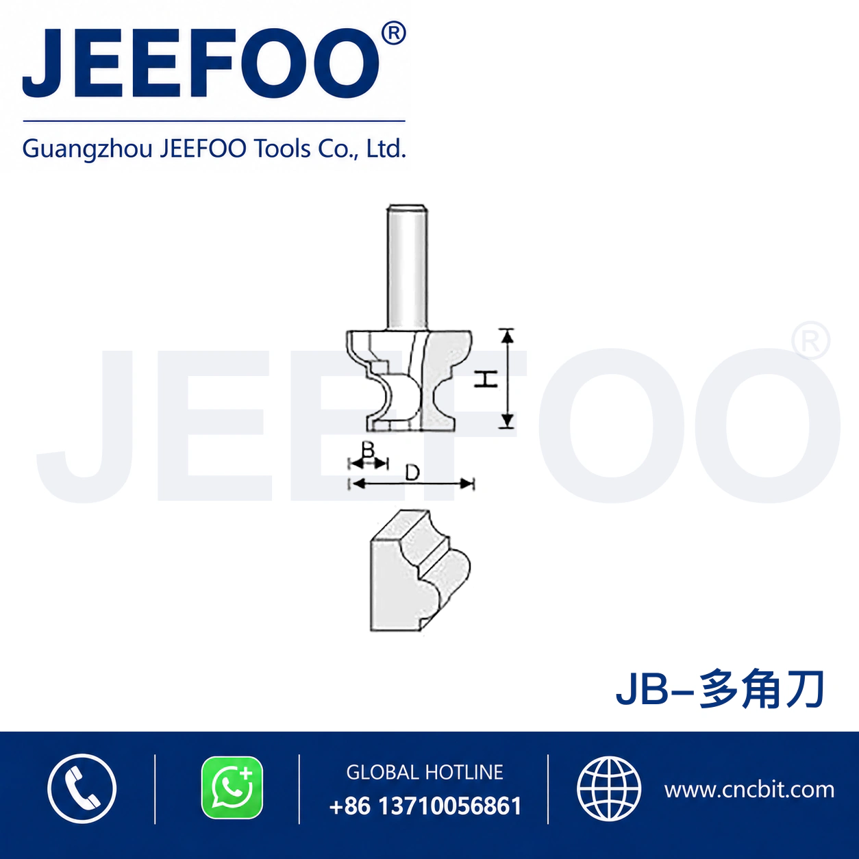 JB Crown Curve Decorative Cutter schematic product image