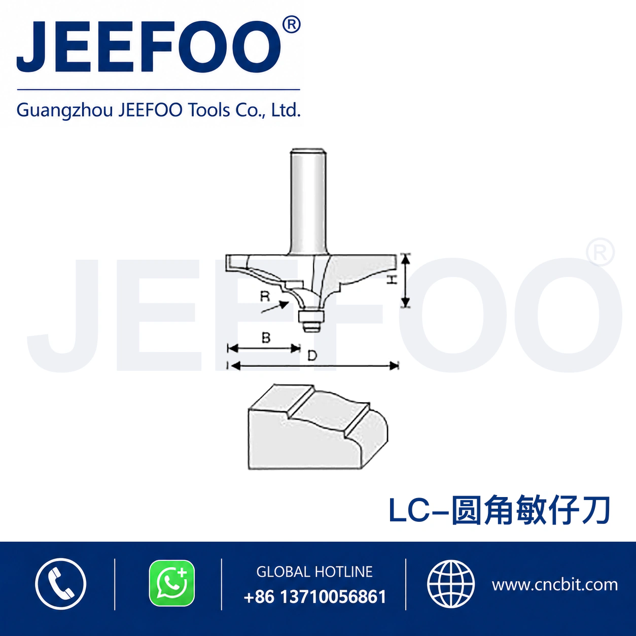 LC Handrail and Table Edge Cutter schematic product image