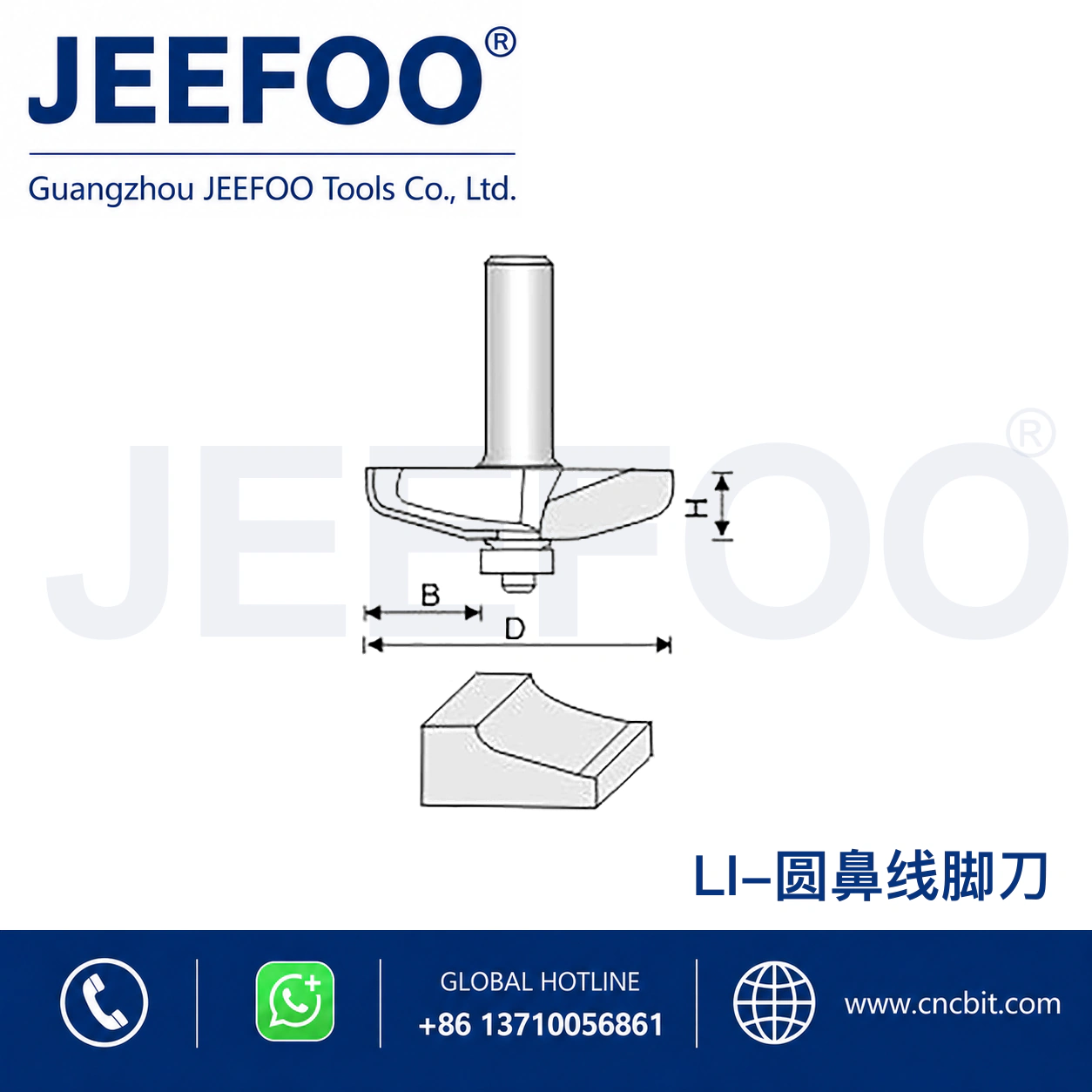LI Handrail and Table Edge Cutter schematic product image