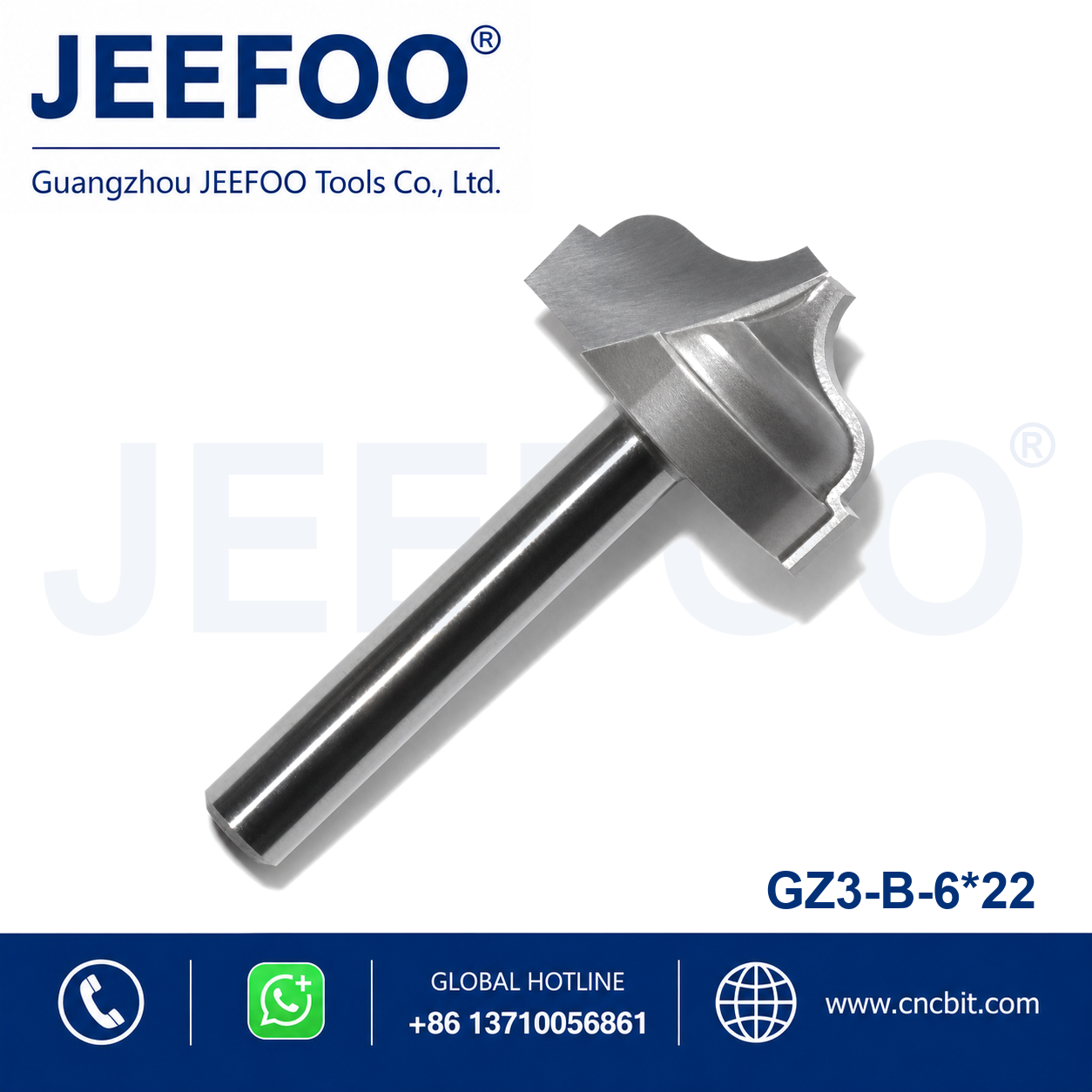 6x22 Type B Lace Knife Router Bit for CNC woodworking