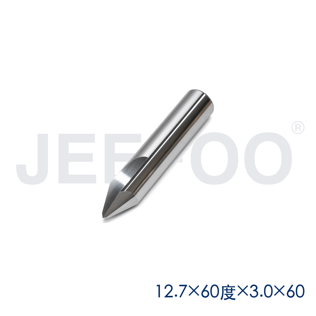 12.7x60x3.0x60 GE taper flat end mill dimensions B