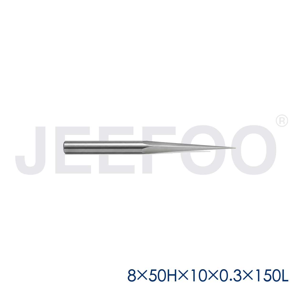8x50Hx10x0.3x150L GE taper flat end mill dimensions B