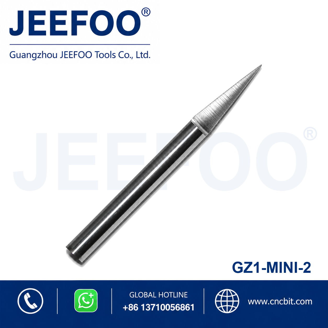 GZ1-MINI Type 2 CNC Mini Word Acrylic Engraving End Mill for sign making