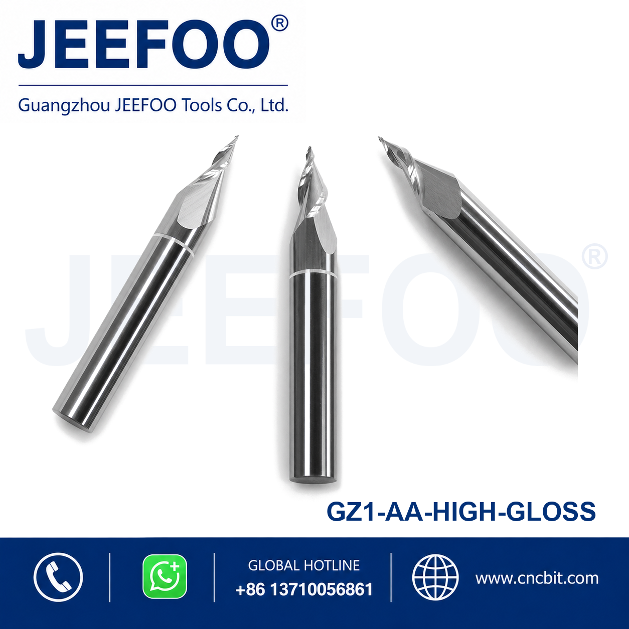 AA Grade High-Gloss CNC Mini Word Acrylic Engraving End Mill for sign making