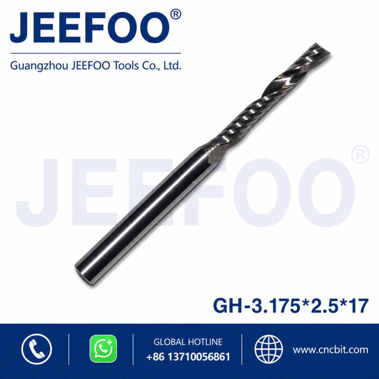 3.175x2.5x17 One Flute Sprial Bit /computer carving knife / engraving tools/CNC router bits/CNC cutting tools product image