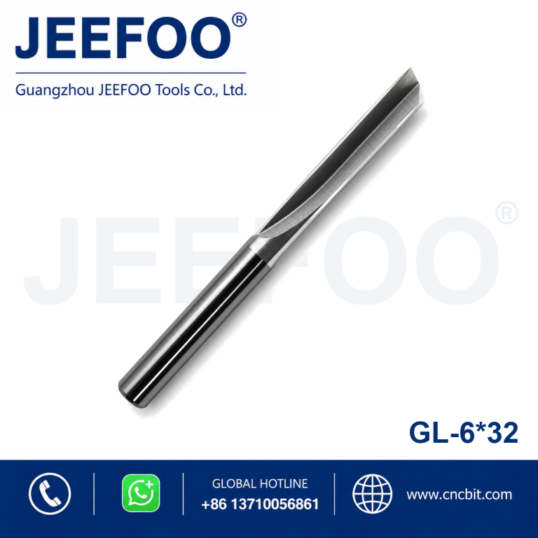 6x32 One Straight Flute Bits for CNC Router Engraving product image