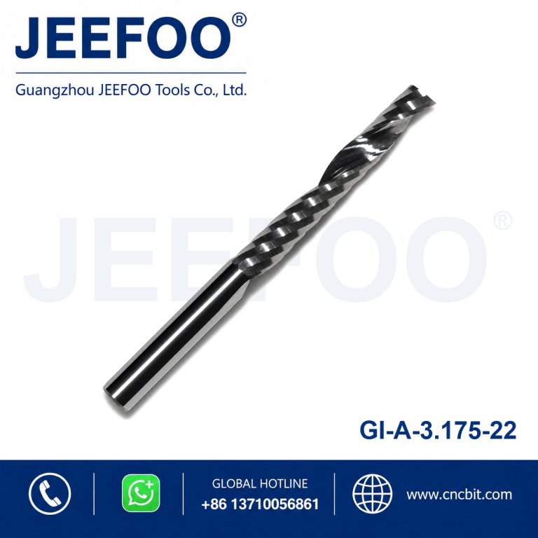 3.175x22 One Flute Super Solid Milling Cutter,Drill Bits,Carbide End Mill,CNC Tools Bits product image