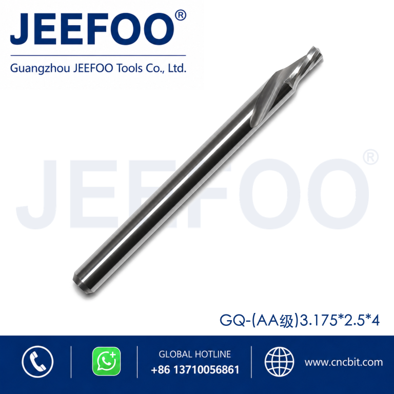 2.5x4 One Spiral Left-Helical Cutter – Solid Carbide Down Cut Router Bit product image