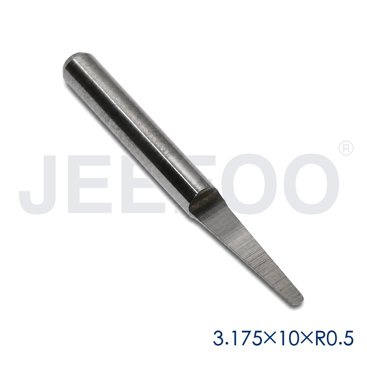 3.175x10xR0.5 radiused bottom engraving bit detail B