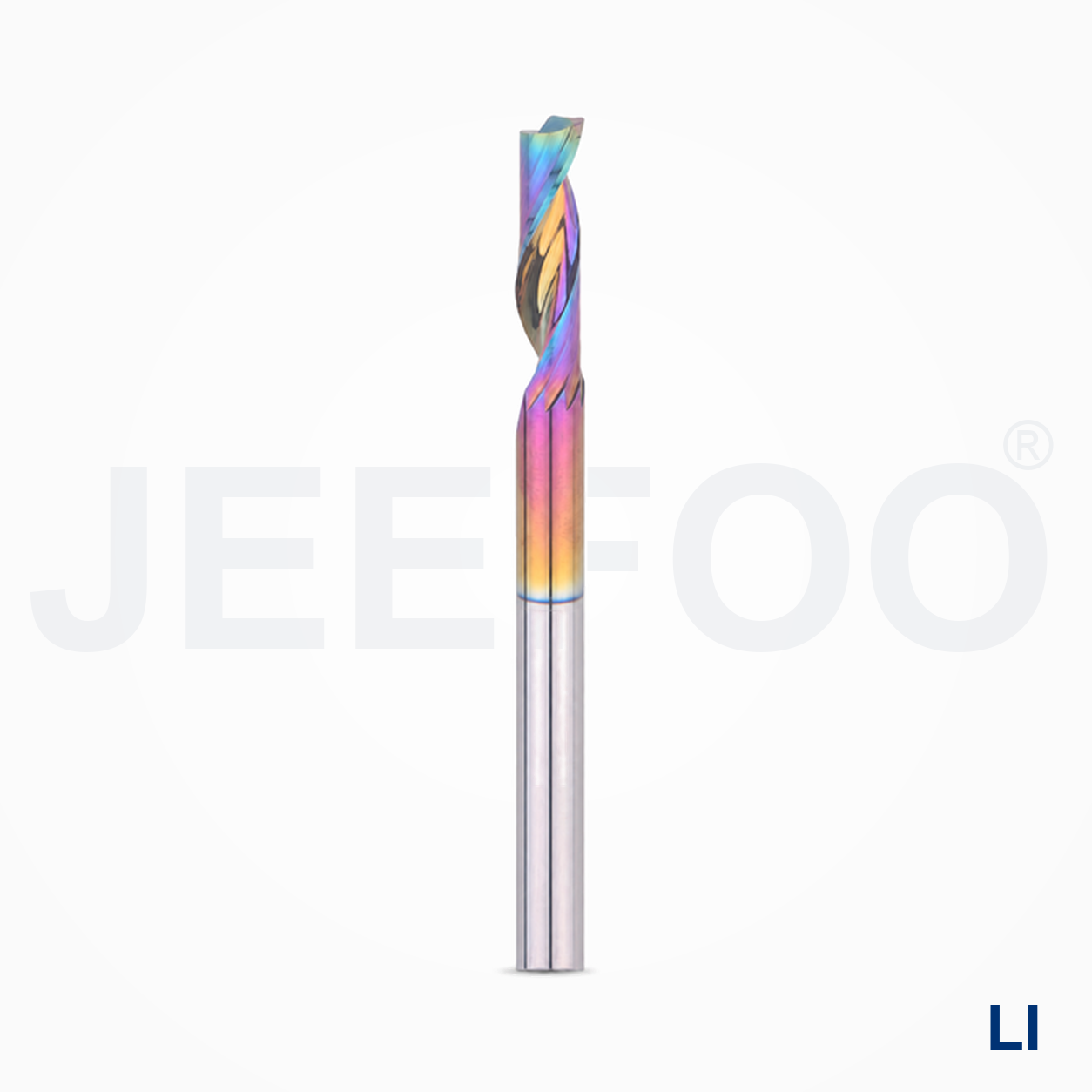 Coated Single Flute Cutter for Aluminum Alloy Doors & Windows cutting detail