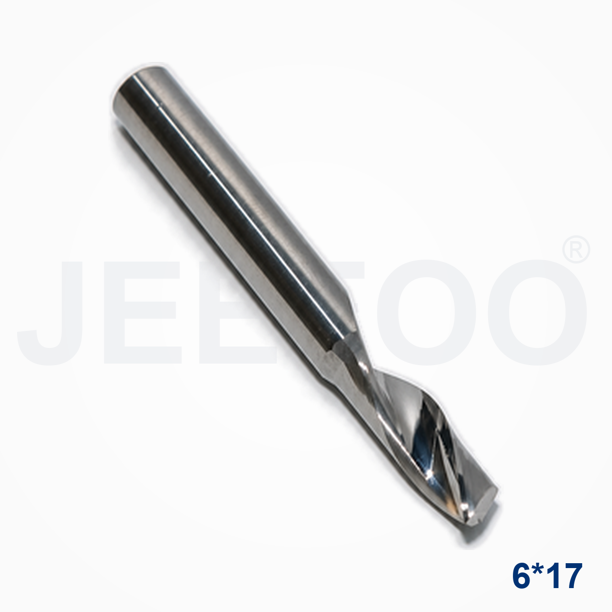 6x17 single flute aluminum end mill detail B