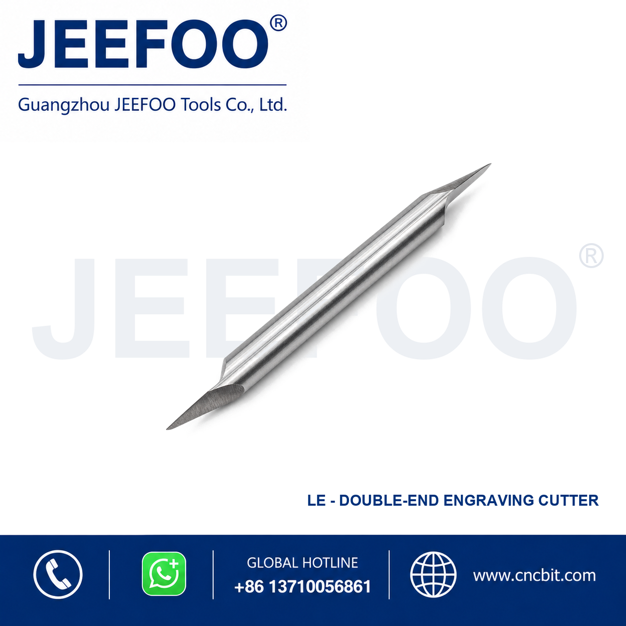 Double-Ended Aluminum Relief Carving Engraving Bit for aluminum machining