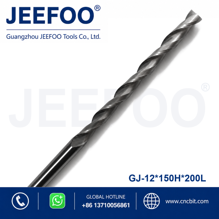 8x150Hx200L Two Spiral Flute Bits - Compression Router Bit Up&Down Cut CNC Router Bits Carbide Endmill product image