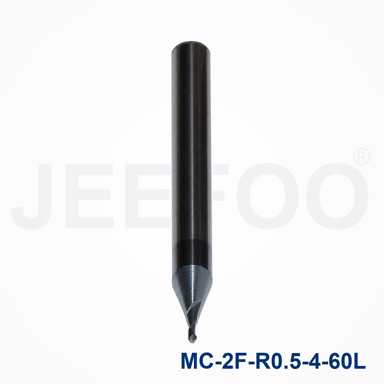 2FxR0.5x4x50L Solid Carbide Ball Nose End Mill machining detail