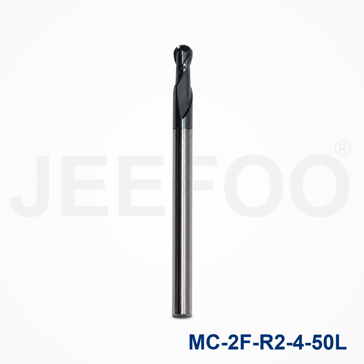 2FxR2x4x50L Solid Carbide Ball Nose End Mill cutting tool detail