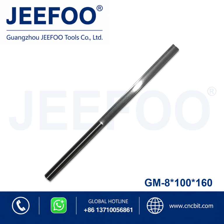 8x100x160 Two flute straight cutte CNC Solid carbide two straight flute bits CNC router bits A Series product image