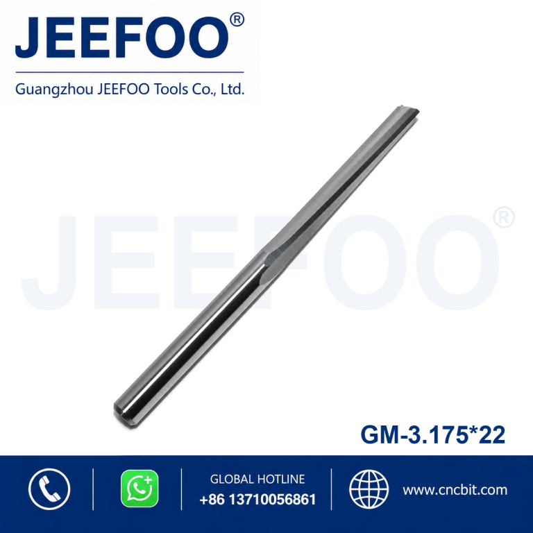 3.175x22 Carbide Tungsten Two Flute Straight Router Bits milling cutter cnc router bits product image