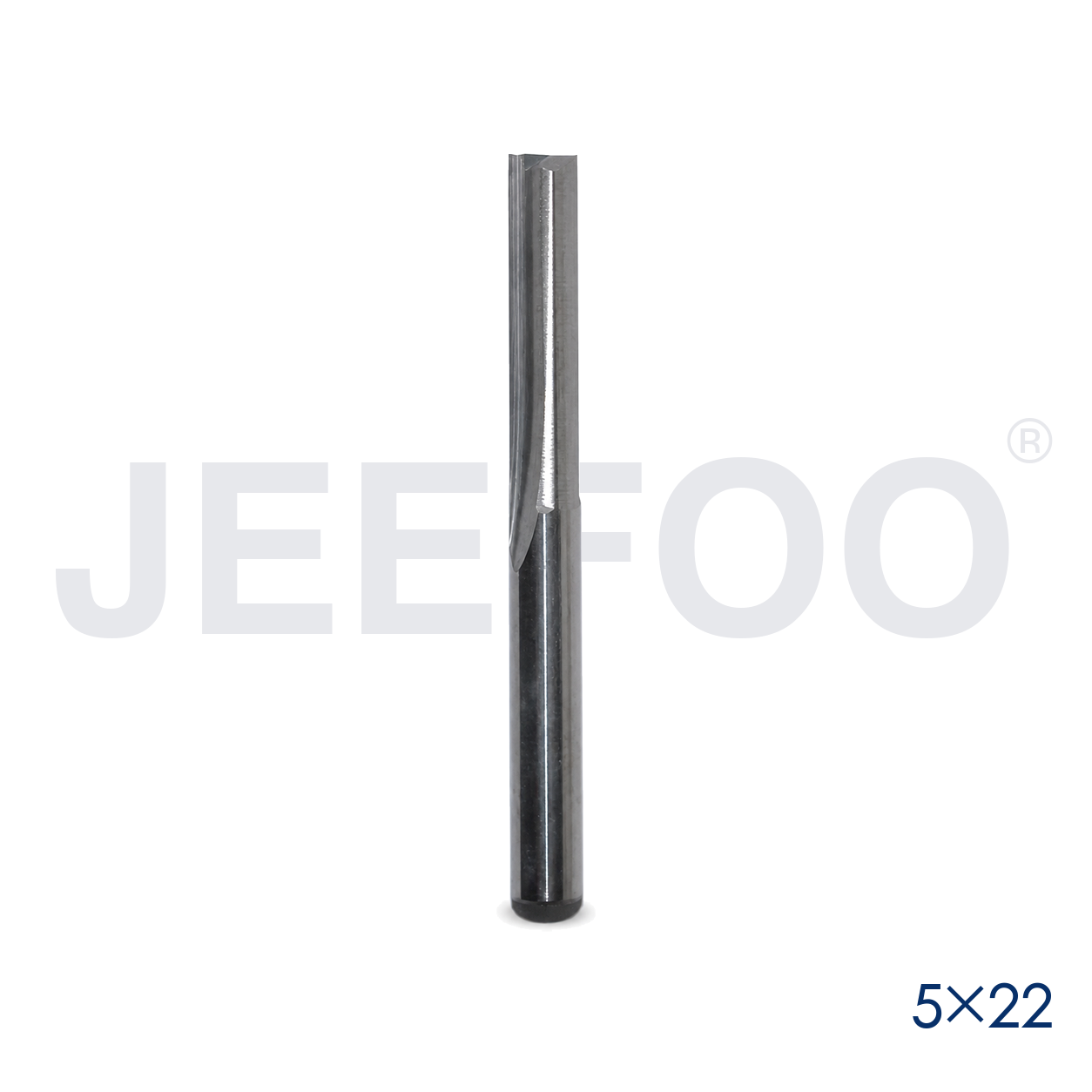 5x22 Two Straight Flute Bits detail A