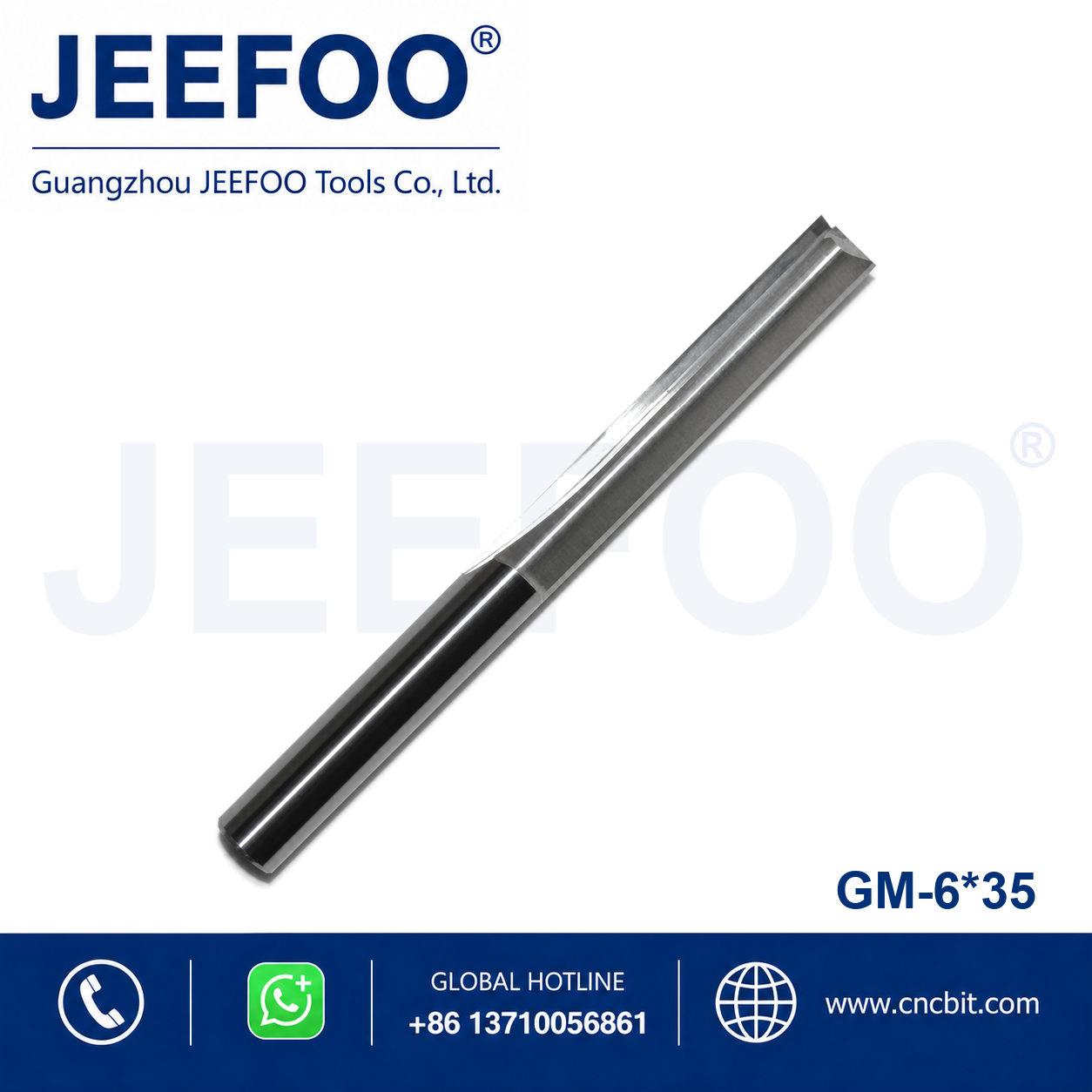 6x35 Two Straight Flute Bits product image