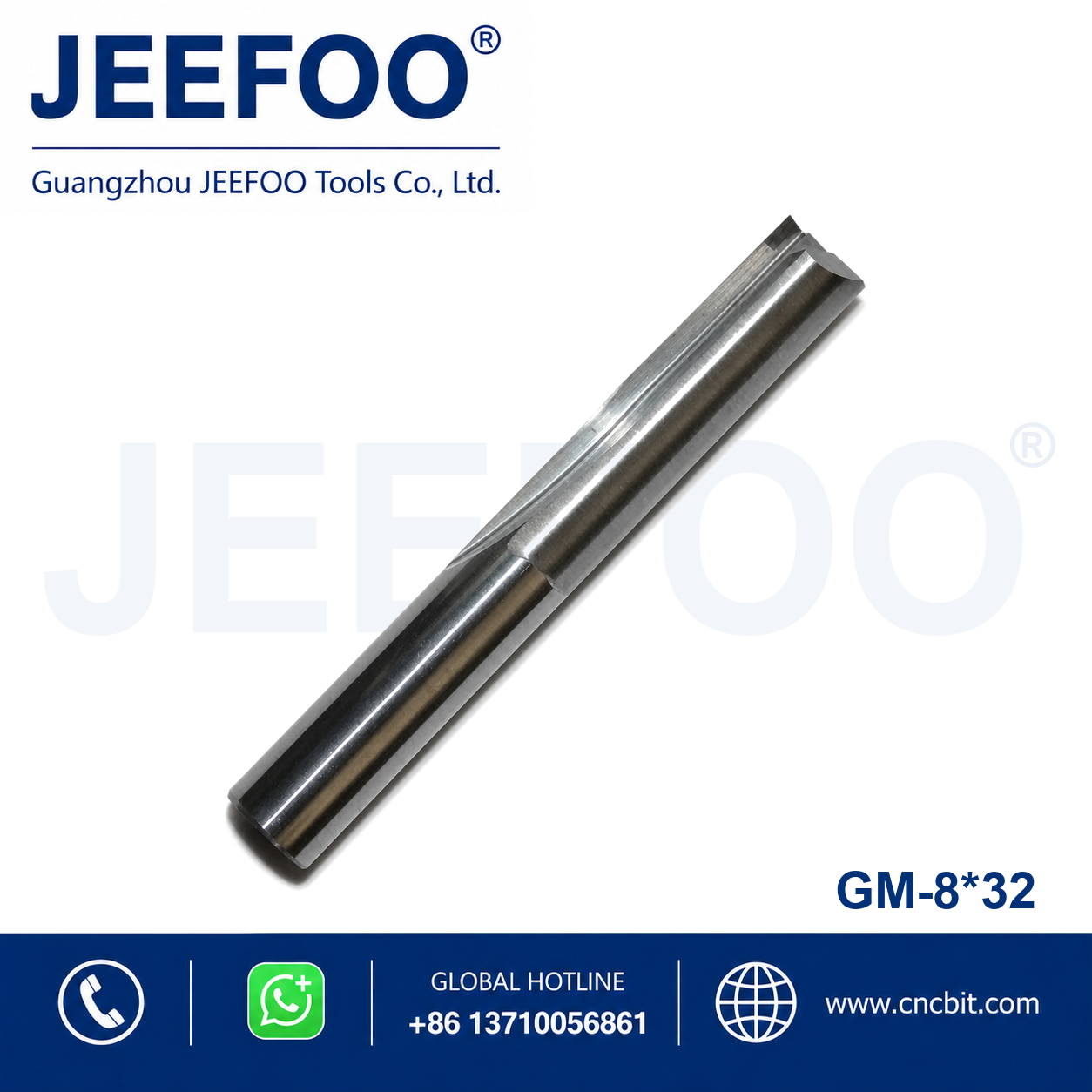 8x32 Two Straight Flute Bits product image