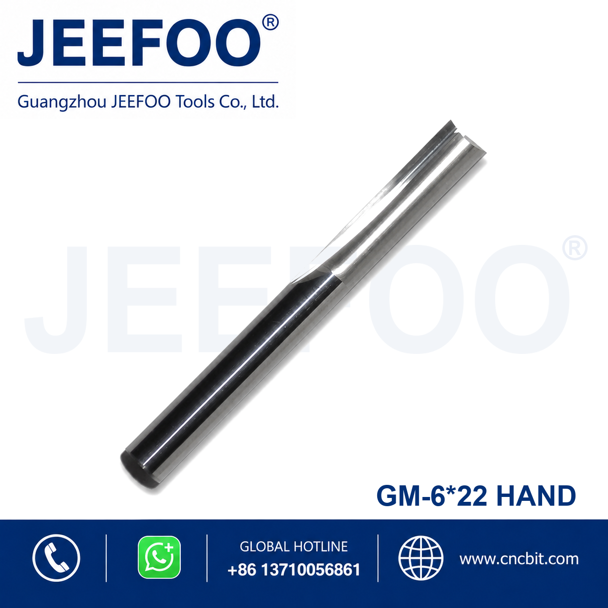 6x22 Two Straight Flute Bits product image