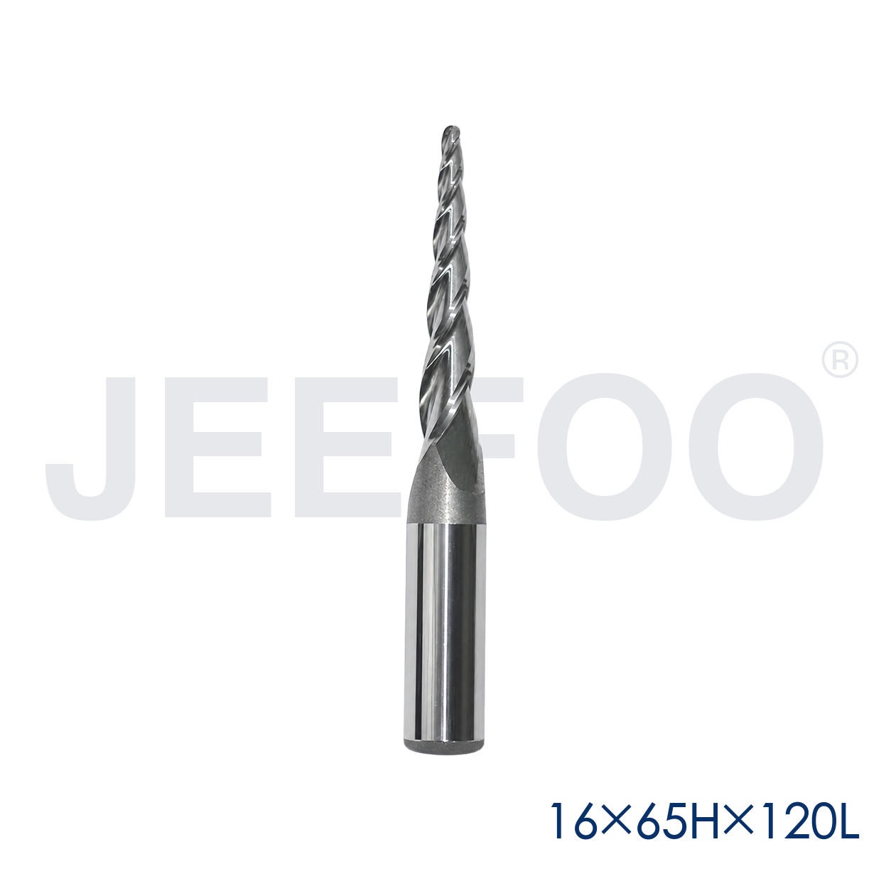 three flute spiral tapered router bit product details A