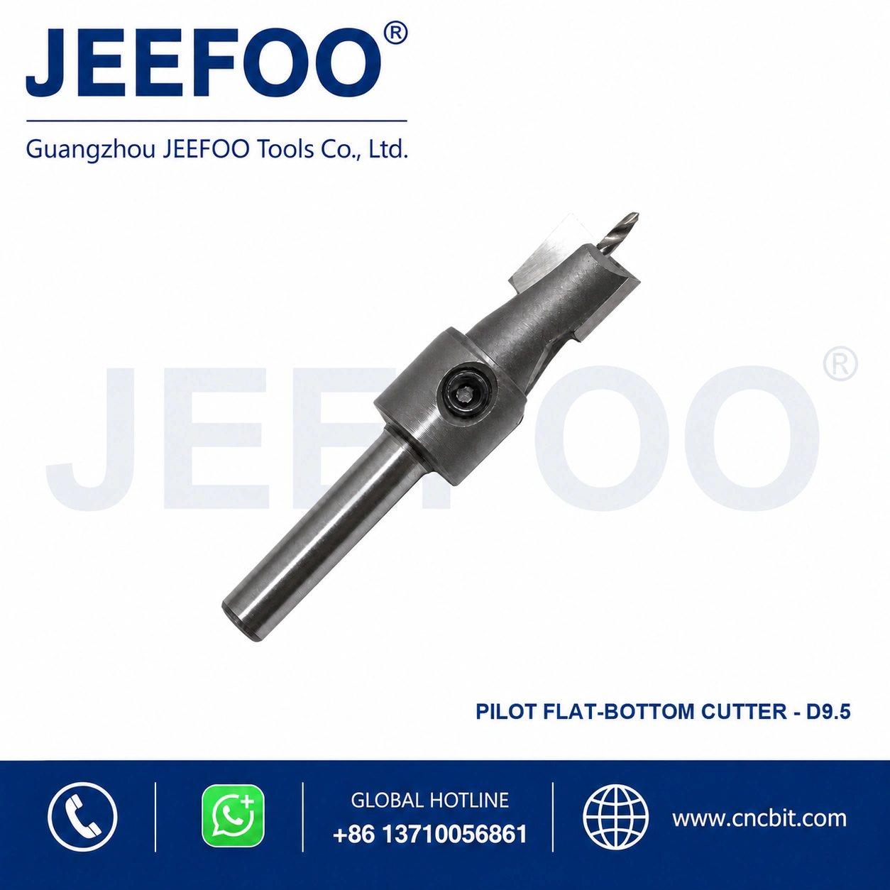 Bench Drill Bottom Cleaning Cutter With Center Drill 9.5 product image