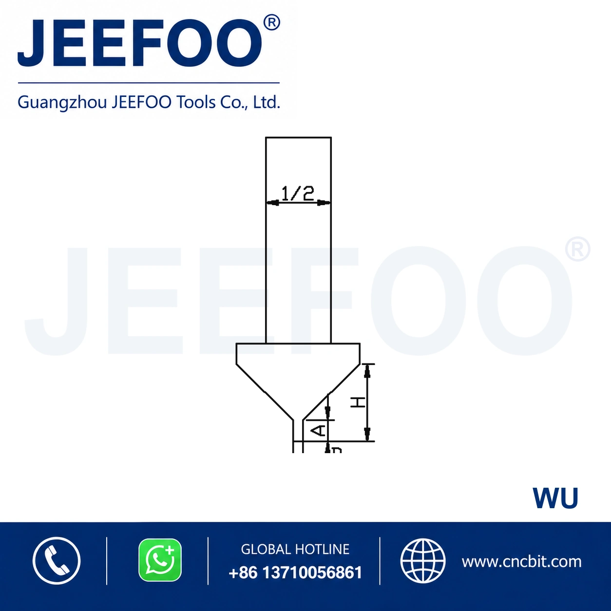 WU soft and hard package chamfering engraving bit