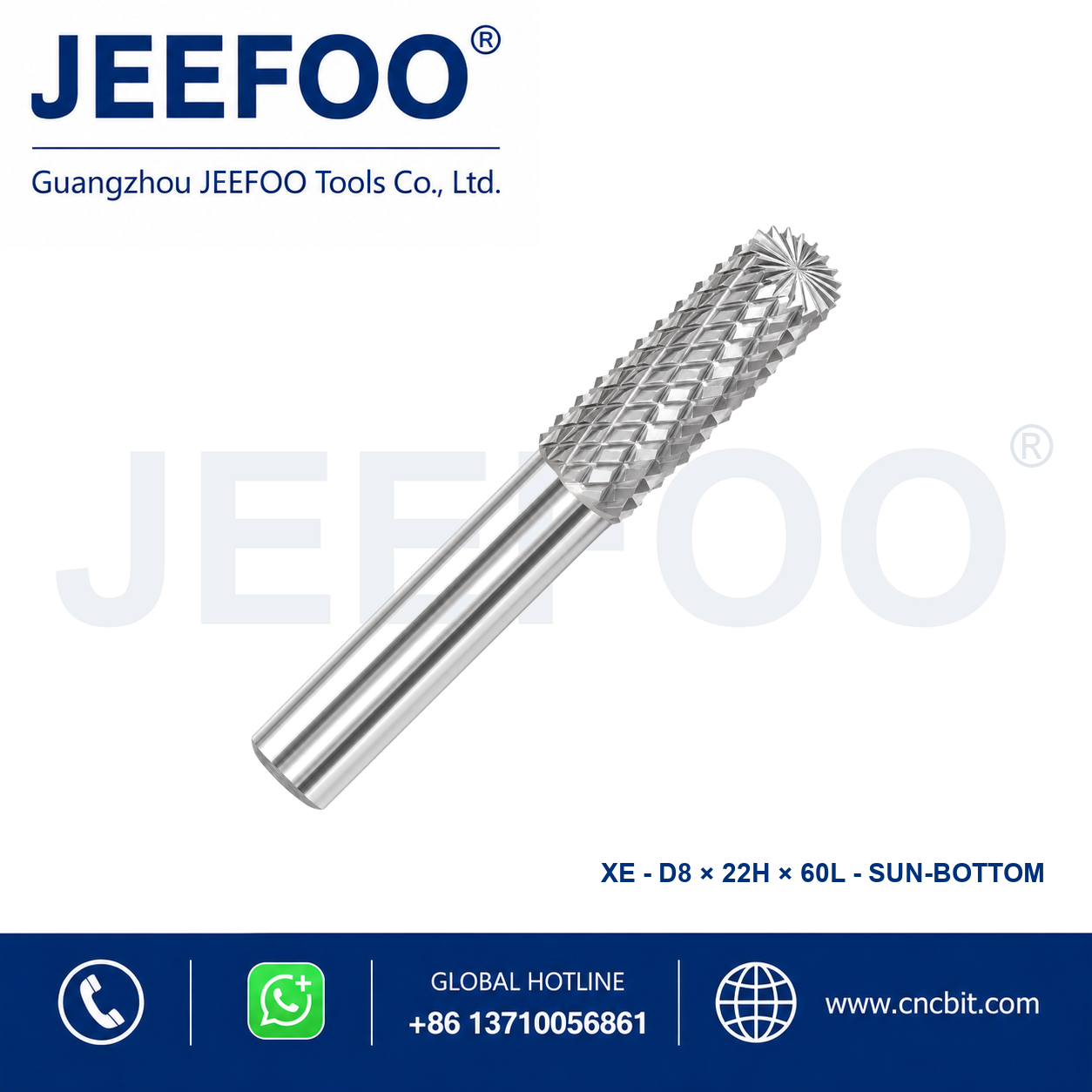 XE 8x22x60 PCB Router Bit